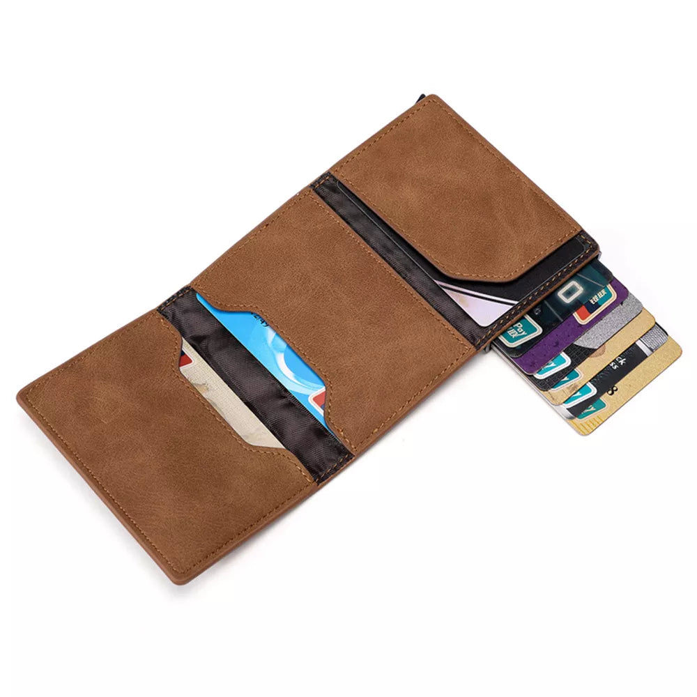 Minimalist Zipper Purse Wallet