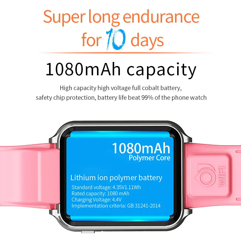 4G GPS Wifi Smartwatch