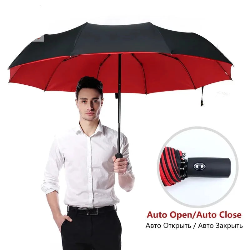 Double Layer Resistant Umbrella