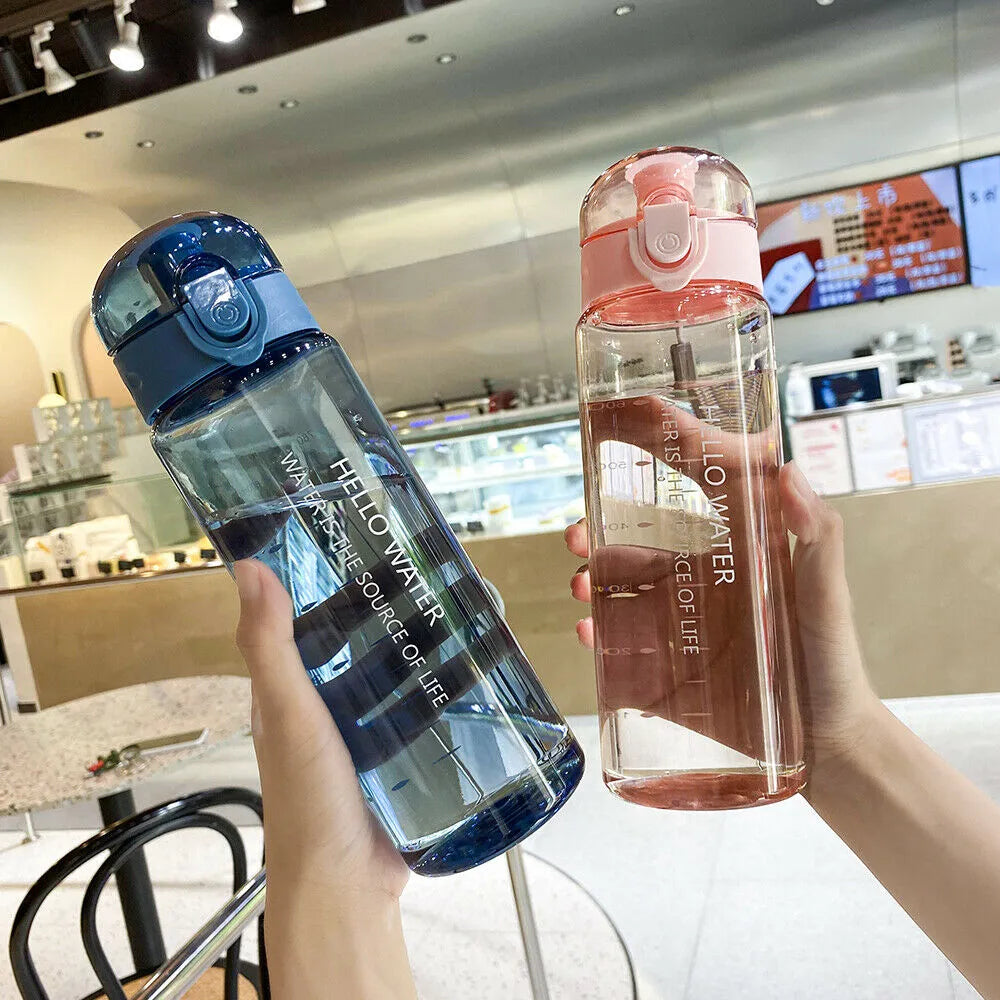 Transparent Water Bottle