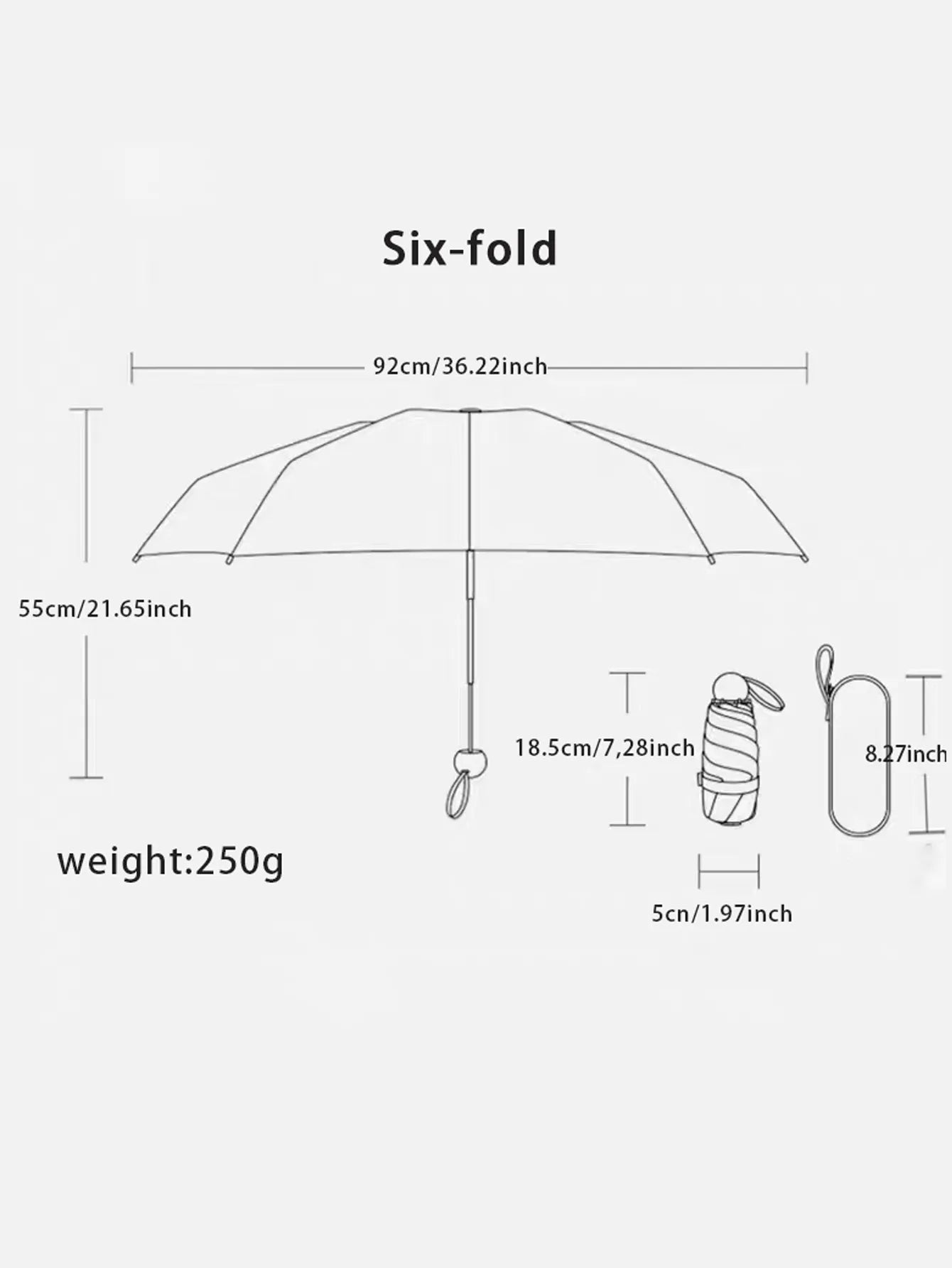 Rib Reinforced Umbrellas