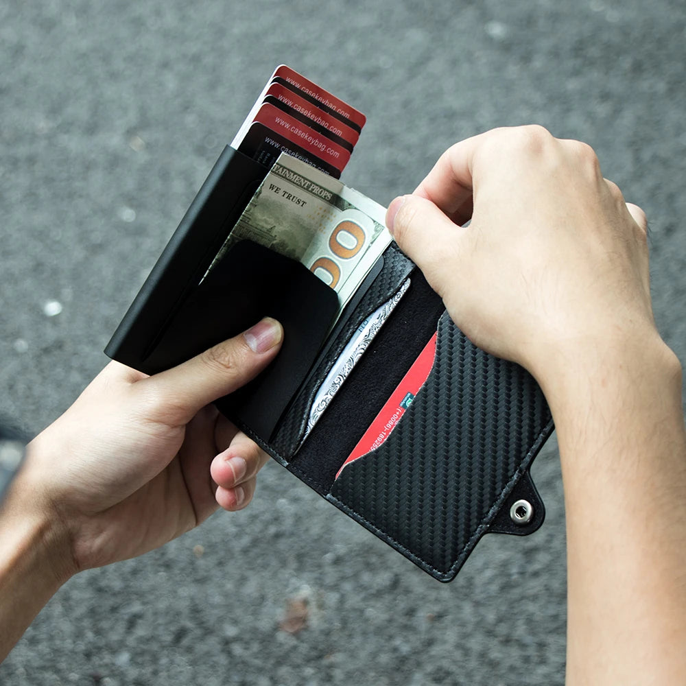 Carbon Fiber Protector Wallet