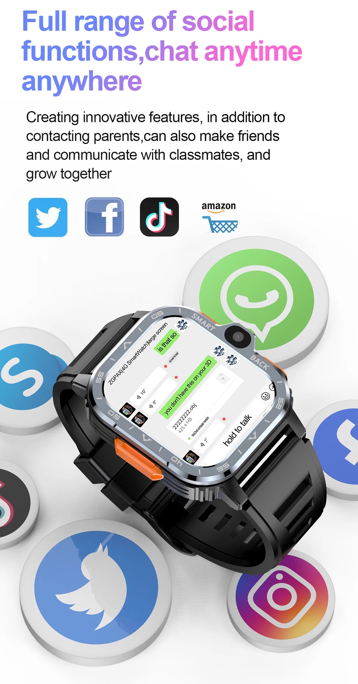 PGD Android Smart Watch