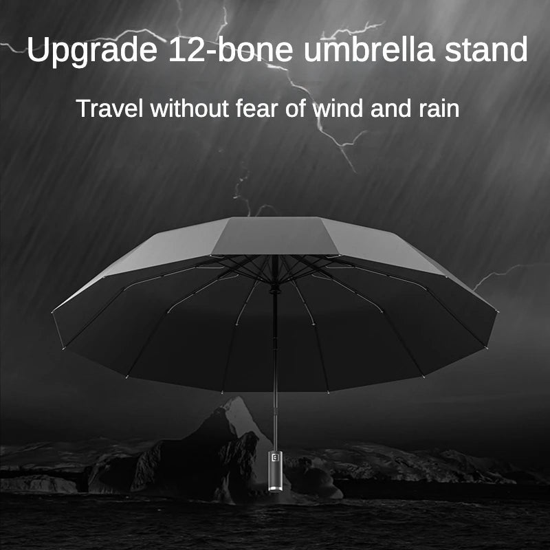 Fully Bone And Folding Umbrella