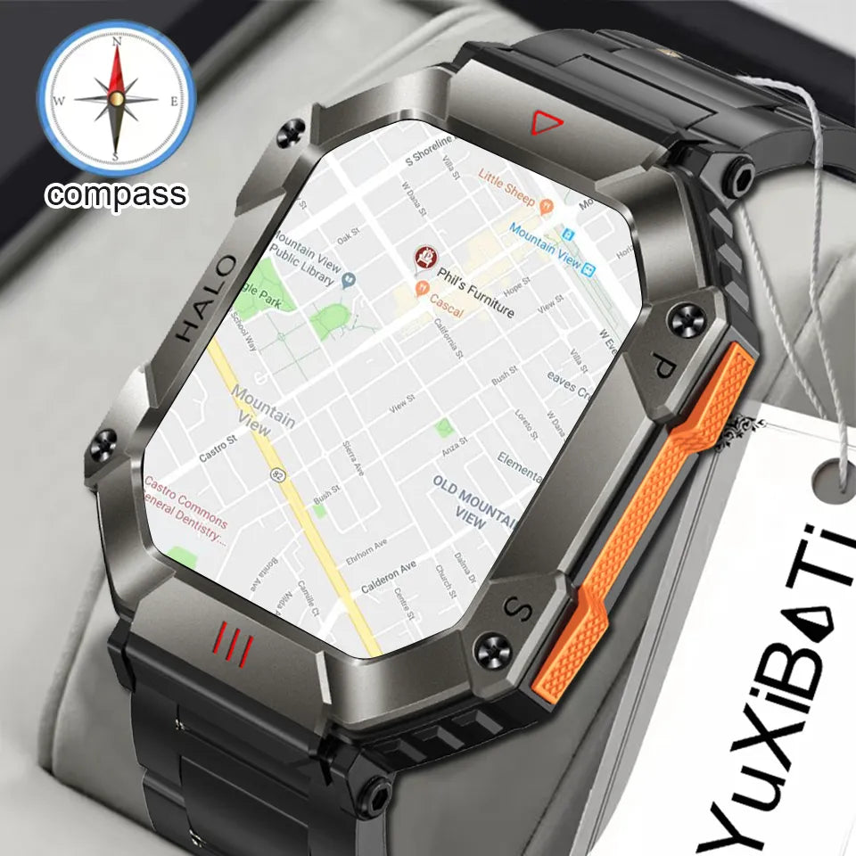 Men's Compass GPS  Track Watch