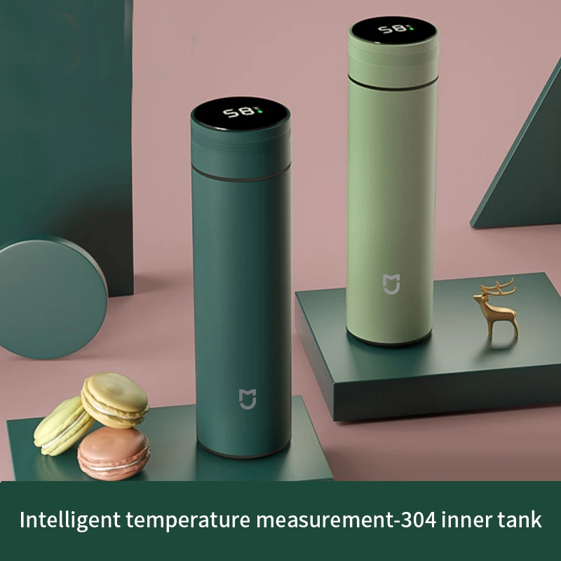 Temperature Display Thermos Bottle