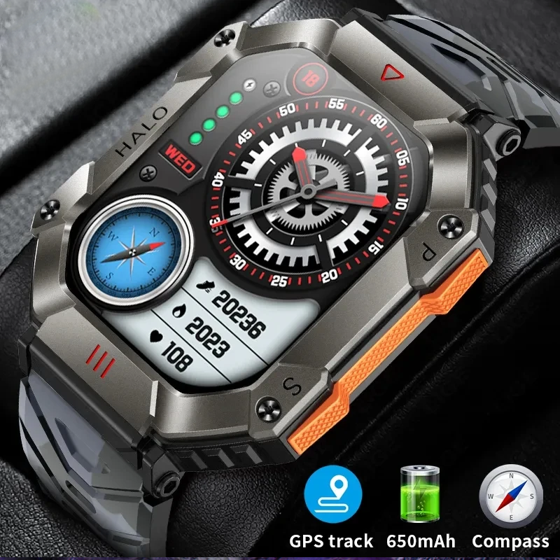 Men's Compass GPS  Track Watch